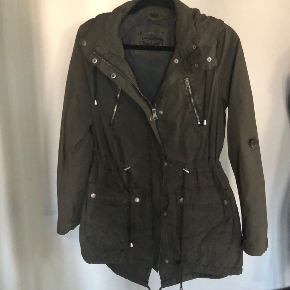 Levi’s utility jacket green